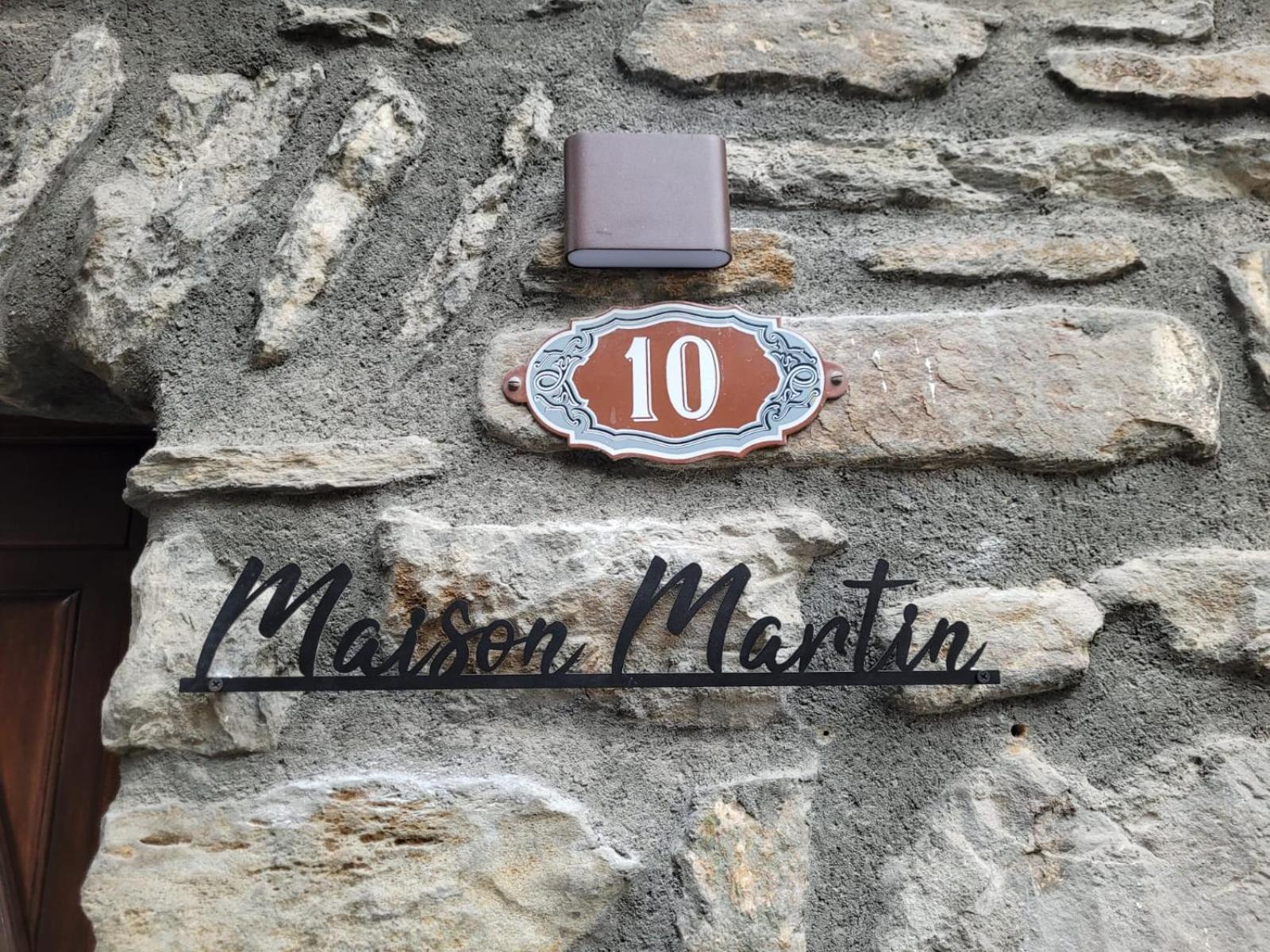 Maison Martin Pré-Saint-Didier Eksteriør bilde